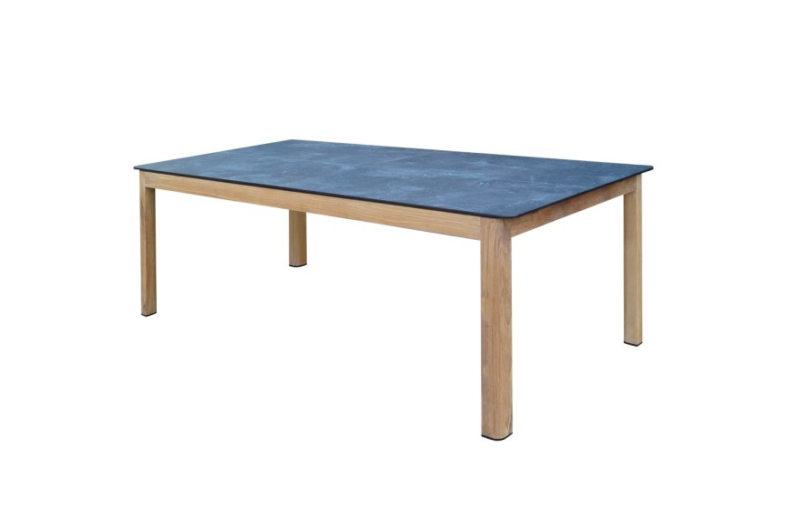 Table Tekura extensible 214/305x100cm / 8-10 places - LES JARDINS