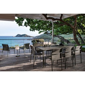 CHAISE CADIZ EN TOILE STEREO FERMOB - par 2 -