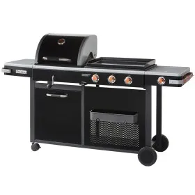 Barbecue à charbon & plancha à gaz BI-ENERGY - FAVEX