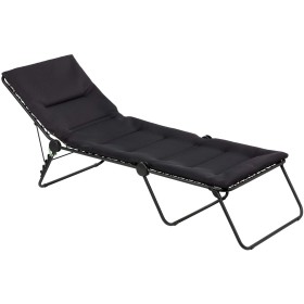 Lit bain de soleil Siesta L Aircomfort acier - LAFUMA