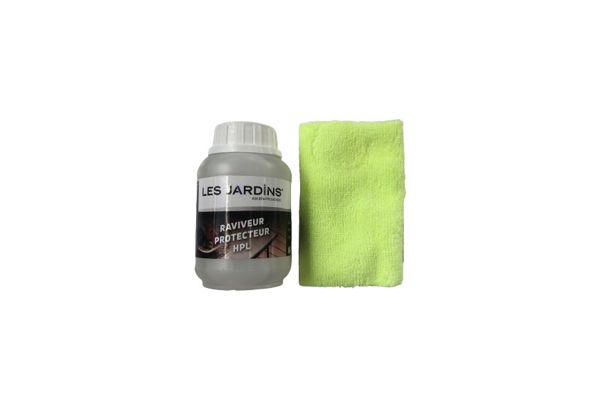 Produit 3 en 1 raviveur et protecteur pour surfaces HPL 250ml - LES JARDINS