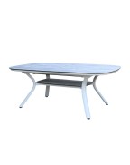 Table extensible 200-300 x 120 cm / 10-12 places SAGAMORE - LES JARDINS