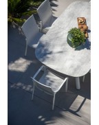 Table extensible 200-300 x 120 cm / 10-12 places SAGAMORE - LES JARDINS