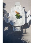 Table extensible 200-300 x 120 cm / 10-12 places SAGAMORE - LES JARDINS