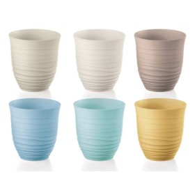 Lot de 6 verres bas TIERRA multi-couleurs - GUZZINI