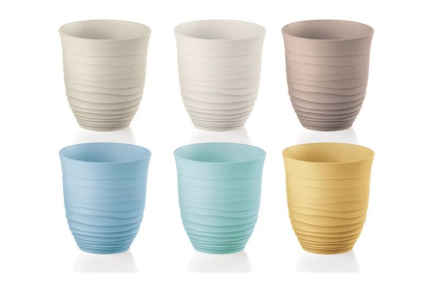 Lot de 6 verres bas TIERRA multi-couleurs - GUZZINI