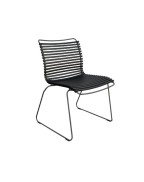 Chaise de jardin Click Houe empilable design moderne lamelles clipsables