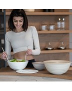 Saladier Tierra XL en bouteilles recyclées - Guzzini