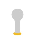 Socle aimanté pour lampe APLO - FERMOB