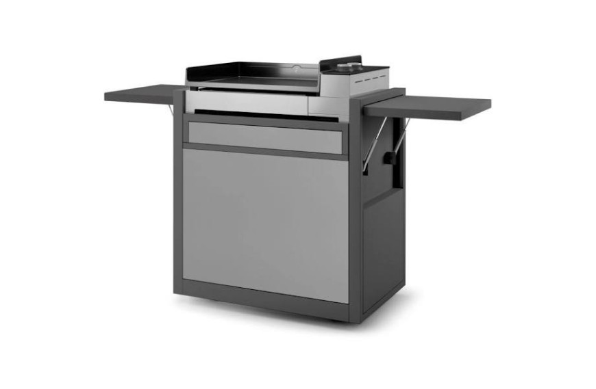 Chariot Premium Acier Fermé Noir/Gris clair 60 Forge Adour