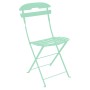 chaise pliante en acier LA MOME de chez FERMOB