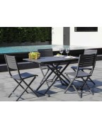 Table relavable 120 x 75 cm / 4 personnes - PROLOISIRS