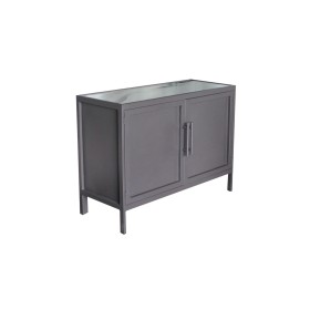 Buffet d'extérieur gris aluminium (120x80x50cm) - OCÉO