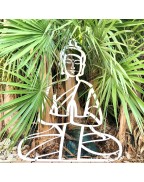 Bouddha zen en fer forgé - L'ATELIER ARISTIDE