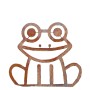 "Henriette" la grenouille en fer forgé - L'ATELIER ARISTIDE