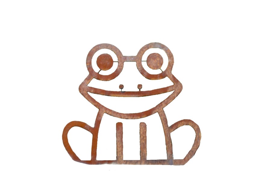 "Henriette" la grenouille en fer forgé - L'ATELIER ARISTIDE