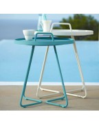 Table d'appoint ON THE MOVE Ø44 cm - CANE LINE