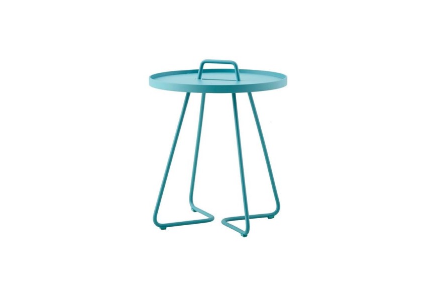Table d'appoint ON THE MOVE Ø44 cm - CANE LINE