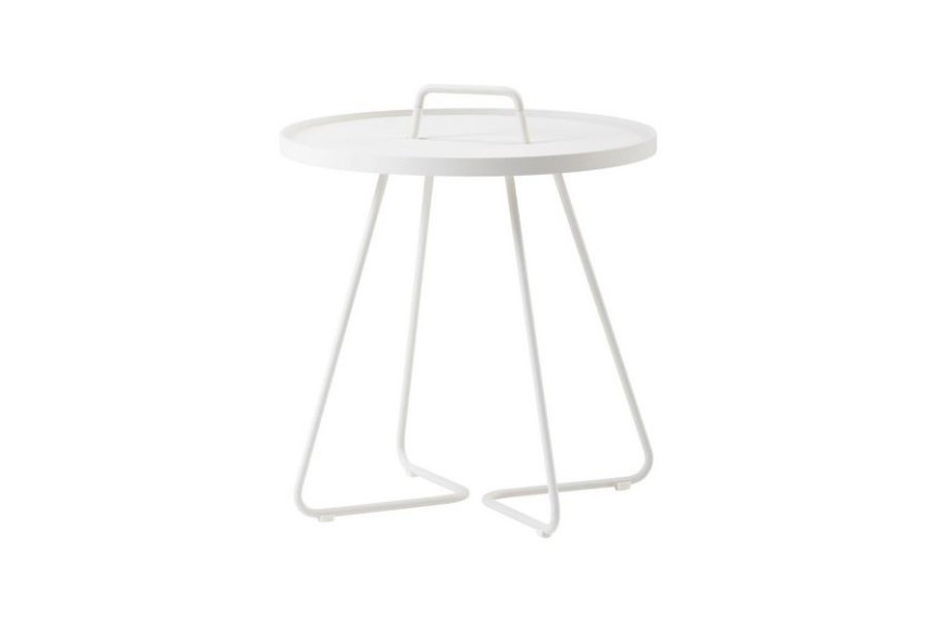 Table d'appoint ON THE MOVE Ø44 cm - CANE LINE