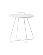 Table d'appoint ON THE MOVE Ø44 cm - CANE LINE