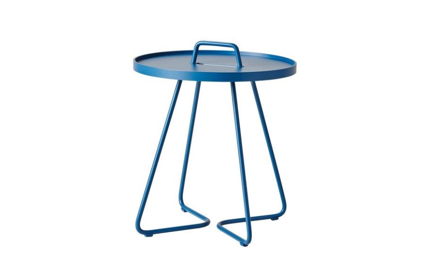 Table d'appoint ON THE MOVE Ø44 cm - CANE LINE
