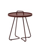 Table d'appoint ON THE MOVE Ø44 cm - CANE LINE