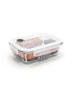 Plat/Boîte de conservation en verre 1L - PEBBLY