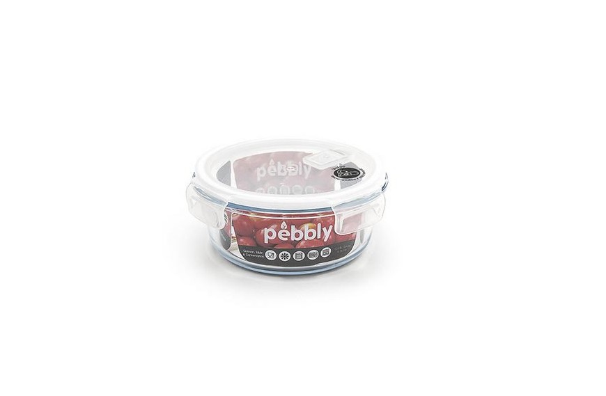 Plat/boîte en verre 950 ml - Pebbly