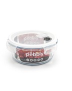 Plat/boîte en verre 950 ml - Pebbly