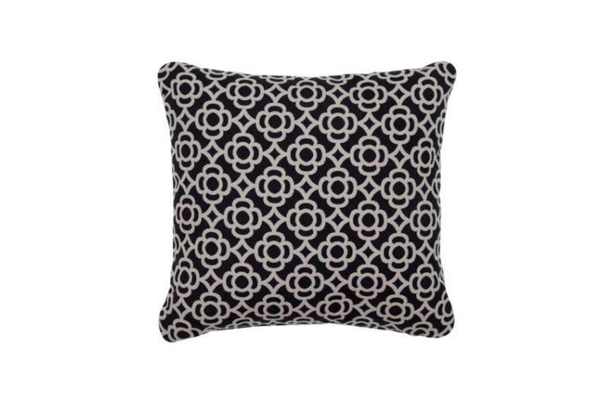Coussin LORETTE Réglisse 44 x 44 cm - FERMOB