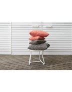 Coussin LORETTE Réglisse 44 x 44 cm - FERMOB