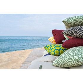 Coussin LORETTE Vert sauge 68 x 44 cm - FERMOB