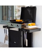 Plancha à gaz COMBO INITIAL 50 / 2 feux - ENO PLANCHA