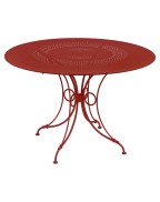 Table à manger Diam 117cm collection 1900 de FERMOB chez Latour