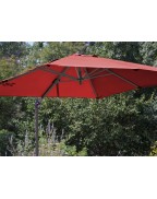 Toile pour parasol déporté 3*3 Taupe Polyester PROLOISIRS