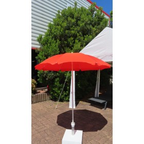 Parasol de plage 180 cm PROLOISIRS léger et transportable en aluminium