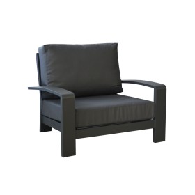 Fauteuil CORDOUAN graphite avec coussin Sumbrella - OCÉO