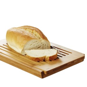 Planche à pain en bambou 40 x 27 x 3.5 cm - POINT VIRGULE