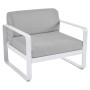 Fauteuil Bellevie - Coussins gris flanelle FERMOB