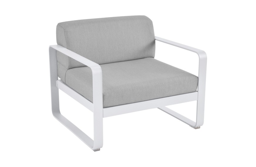 Fauteuil Bellevie - Coussins gris flanelle FERMOB