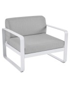 Fauteuil Bellevie - Coussins gris flanelle FERMOB