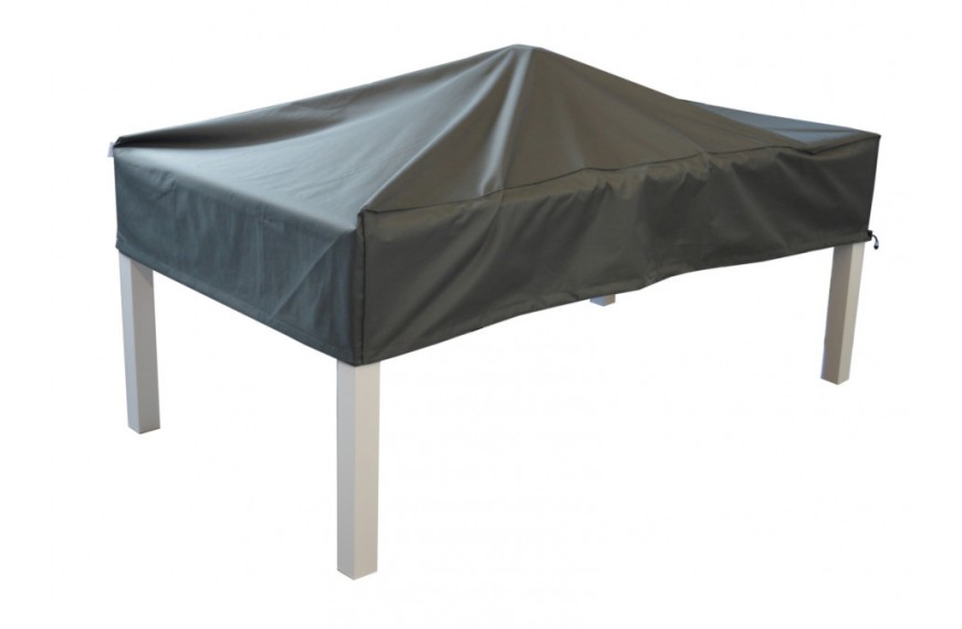 Housse table de jardin 180x90 PROLOISIRS étanche et anti-UV en polyester enduit PVC