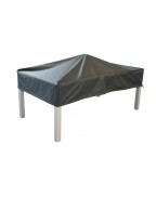 Housse table de jardin 180x90 PROLOISIRS étanche et anti-UV en polyester enduit PVC