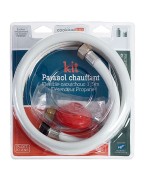 Kit tuyau 1.5m et détendeur pour chauffage - Favex