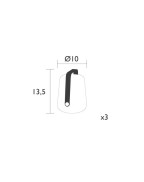 Lampe led Balad H 12 cm FERMOB