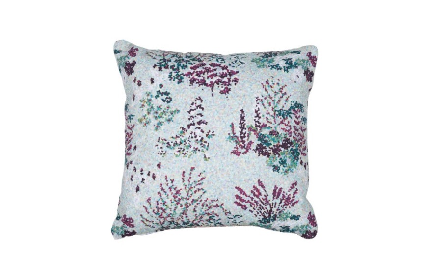 Coussin PIXELS 44 x 44 cm Menthe Glaciale - FERMOB
