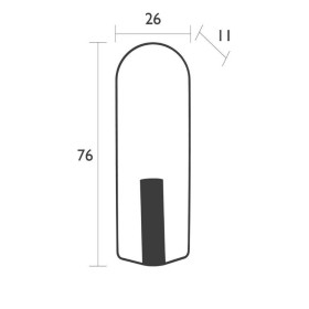 Vase ITAC Cylindrique - FERMOB