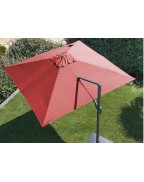 Parasol déporté orientable 3*3 PROLOISIRS