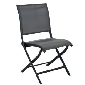 Chaise élégance pliante Brushed Noir/BB