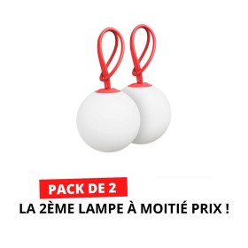 Pack de 2 lampes BOLLEKE Rouge - FATBOY